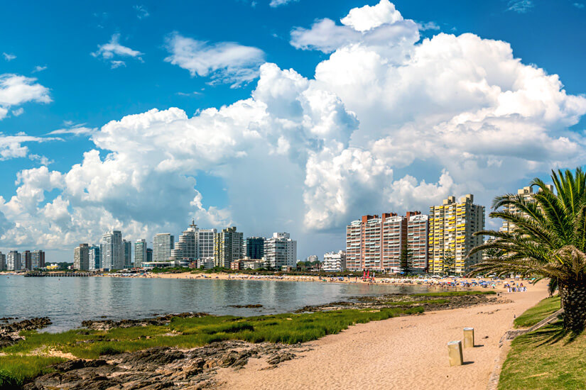 Punta del Este ist ein beliebtes Urlaubsziel